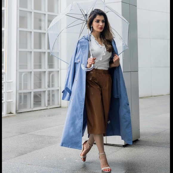 SOLD! ZARA Faux Leather Long Shorts - Picture 3 of 16